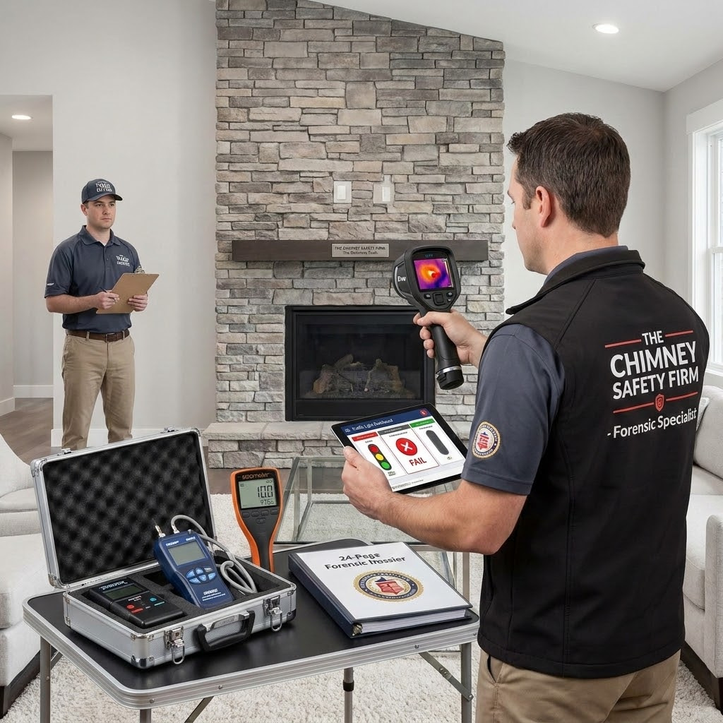 chimney inspection roof